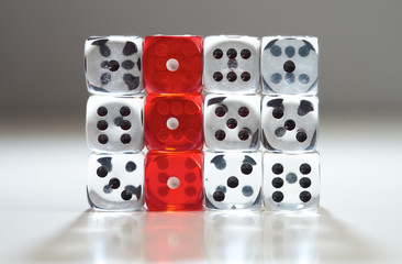 Coloured Dice
