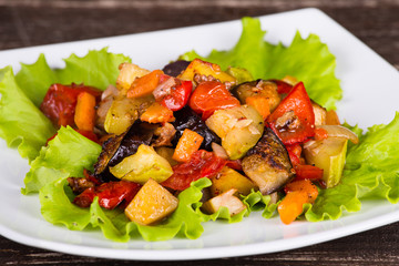 Roasted vegetables