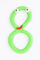 Plasticine  number.