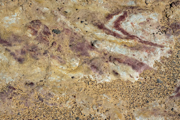 Detail structure of the stone