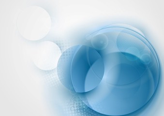 Abstract bright blue background