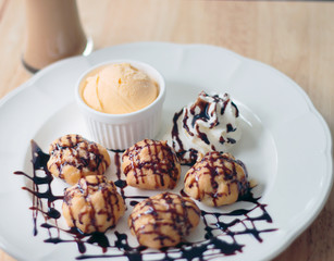 Bakery and ice coffee