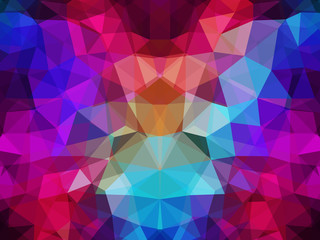 Obraz premium Abstract Geometrical Multicolored Background