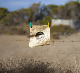 Paper Rifle Target