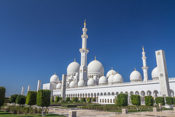 The Grand Mosque in Abu Dhabi