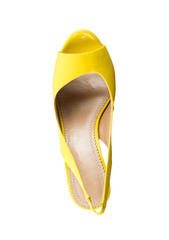 Fashionable women shoe from above