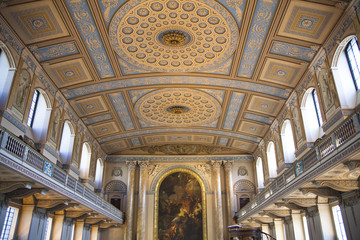 Fototapeta na wymiar Organ in Royal Chapel in London