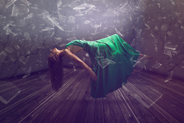 Floating Woman