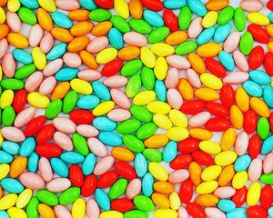 Fototapeta na wymiar Multi colored candies.