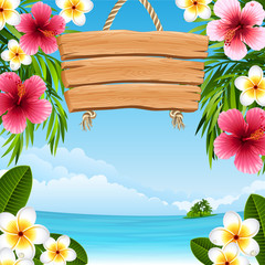 Fototapeta premium Tropical landscape