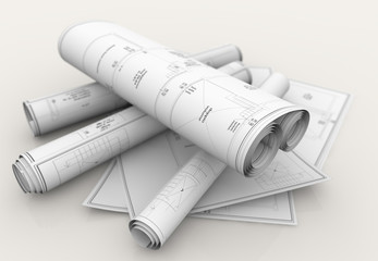 technical blueprints