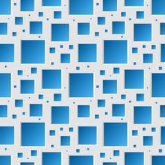 Seamless squares pattern © aleksandrsb
