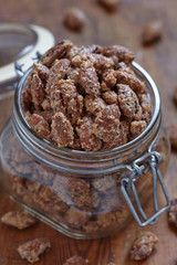 Candied almond and pecan