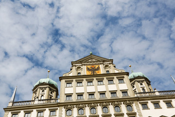 Fototapeta premium Augsburger Rathaus Fassade