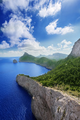 Cape Formentor in Mallorca vertical © nanisimova