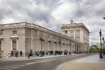 Obraz premium The Royal Palace of Madrid