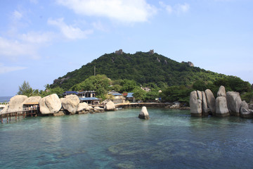 Nang Yuan Island at Koh Tao, Thailand