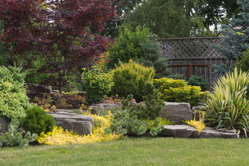 Backyard Rock Landscaping