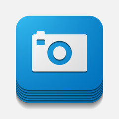 square button: photo