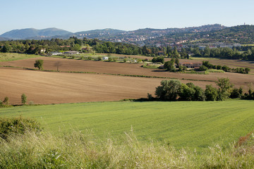 Obraz premium Farmland Perugia