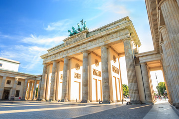 Fototapeta na wymiar Brandenburg Gate, Berlin, Germany