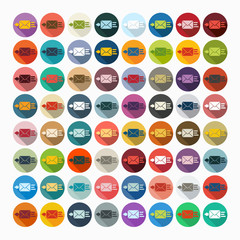 Flat design: envelope