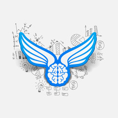 Drawing business formulas: brain