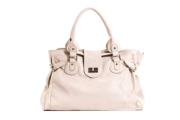leather female handbag