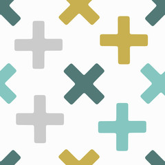 seamless background: cross