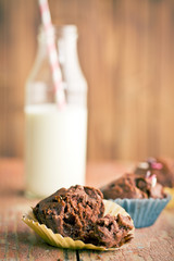 chocolate muffins