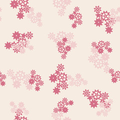 seamless background: cogwheel