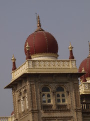 Fototapeta na wymiar Palacio Real de Mysore en la India