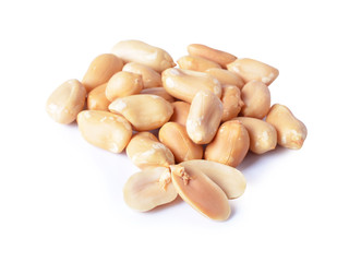 Peanuts. Close up of fried