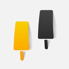 realistic design element: ice