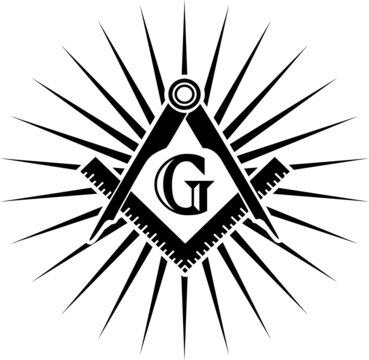 Freimaurer Symbol, G - Gro&szlig;er Architekt, Gott,