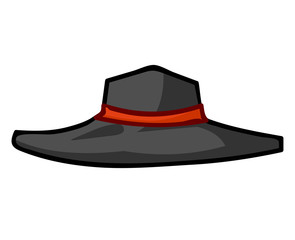 hat isolated illustration