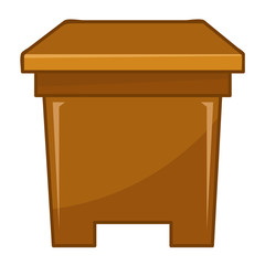 table isolated illustration