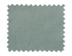 gray fabric swatch samples isolated on white background