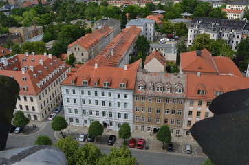 Blick ueber Dresden