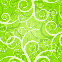 Vector green background