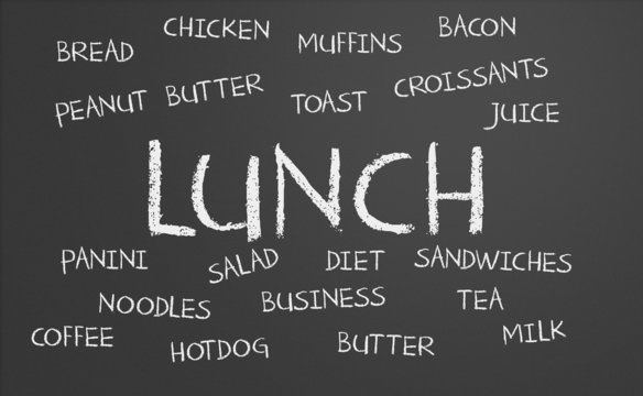 Lunch Word Cloud