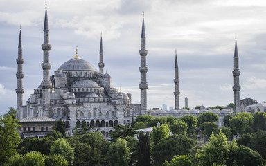 Naklejka na ściany i meble Moschea blu - Istanbul