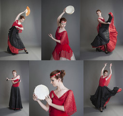 flamenco collage © raduga21