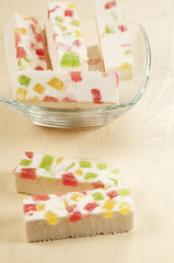 Pastille with marmalade