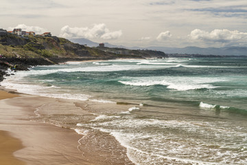 Biarritz, sea and beach city