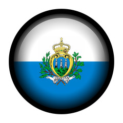 Flag button - San Marino