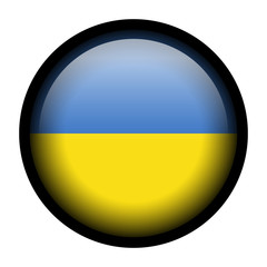 Flag button - Ukraine