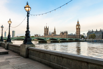 Fototapeta premium London morning cityscape