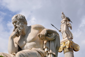 Socrates et Athena