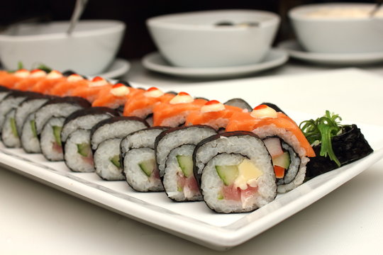 Japanese cuisine Sushi roll